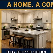 Fully equipped kitchen